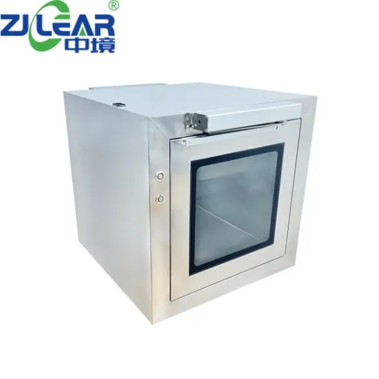 Install Pass Box with Specially Designed Card Slot Door Panel Sealant Strip